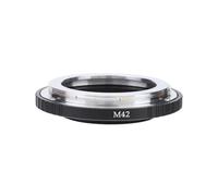 MMABEUTF Adaptador de Lente de Cámara, para Montura F a E, Estructura Metálica, Control de Enfoque Manual, Diseño liviano, Compatibilidad de Lentes Mejorada, Opciones versátiles (Tamron-M42)
