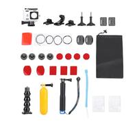 MMABEUTF Carcasa para cámara subacuática, para 12 11 10 9 8 7 6 5 Session, Estuche de Buceo de 45 m con Lente de Vidrio Templado, antiarañazos, Palo Selfie, boya, Inserciones