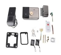 MMABEUTF Cerradura de entrada de puerta inteligente, cerradura electrónica de puerta con contraseña de huella digital de seguridad impermeable con control remoto para hogar, dormitorio y