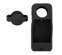 MMABEUTF Funda Protectora de Silicona para X3, Material de Alta Resistencia, diseño de Orificio preciso, Resistente al Polvo y a los arañazos, Superficie de pulverización para una (Negra)