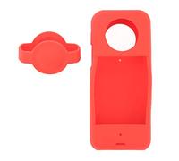 MMABEUTF Funda Protectora de Silicona para X3, Material de Alta Resistencia, diseño de Orificio preciso, Resistente al Polvo y a los arañazos, Superficie de pulverización para una (Roja)