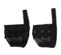 MMABEUTF HIGH HEEL STRAP WOMEN HIGH HEEL SHOES ADJUSTABLE STRAPS CONCEALING BEAM SHOELACES FOR VARIOUS OCCASIONS LACE FLOWER DESIGNS (M (36-37 códigos))