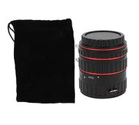 MMABEUTF Juego de Tubos de extensión Macro, para Montura F, adaptadores de 13 mm, 21 mm y 31 mm, Enfoque automático, medición TTL, construcción de Metal, Equipo de fotografía