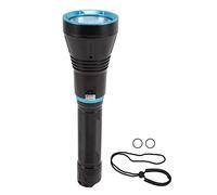 MMABEUTF Linterna subacuática profesional de aleación de aluminio, sumergible hasta 150 m de profundidad, ideal para exploración de cuevas.