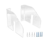 MMABEUTF para acrílico, para estatutos de Almacenamiento de patinetas, Colgantes de Pared, para la decoración de la Sala de Estar/Sala de Estar (Transparente)