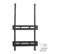 MMABEUTF para Estante de Ducha montado en la Pared, Estante Organizador de Espacio Grande, Material de Hierro de Primera Calidad, diseño Moderno para Almacenamiento en el baño (Tipo A Doble Capa)