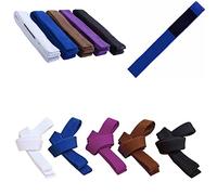 MMASPORT The Fight Evolution Cinturón BJJ Belt Jiu Jitsu Kimono - gi 100% algodón Grosor 5 mm Acolchado en EVA (Azul, 300 cm)