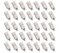 MMBBOD 30pcs Boquillas de Nebulización Acero Inoxidable, Alta Presión Boquillas de Nebulización para Sistema de Enfriamiento Exterior y Control de Polvo de Paisajismo en Invernadero (Size : 0.2mm)