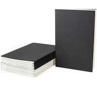 MMBOX - Juego de diarios de viaje, 10 cuadernos para viajeros, tapa blanda de papel kraft de color marrón, tamaño A5 210 x 140 mm, 80 páginas, 40 hojas