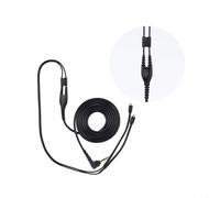 MMCX SE535 - Cable de audio para auriculares Shure SE215/SE315/SE425/SE535, 160 cm con conectores dorados, TH904