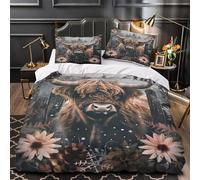 MMDASBVPE Diseño de latidos del corazón Funda de Edredón Cremallera Oculta 3 Piezas Diseño 3D con Fundas de Almohada Antialérgica Línea de Bicicletas Funda Edredon for Familia Super King（260x220cm）