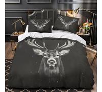 MMDASBVPE Guerrero Ardilla Funda de Edredón Juego de 3 Piezas Estampado 3D Cierre de Cremallera Oculta con Fundas de Almohada Suave Aventura de fantasía Funda Edredon for Adultos Double（200x200cm）