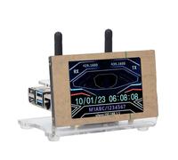 MMDVM Hotspot Board T124B Módem de Voz Digital con Pantalla de 3,5 Pulgadas, Puerto Ethernet WLAN, Interconexión Dúplex Simple para, D Star, YSF(C4FM), P25, NXDN, POCSAG