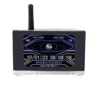 MMDVM Módem de Voz Digital, MMDVM Hotspot Spot Radio Módem de Voz Digital Pantalla a Color de 3,5 Pulgadas MMDVM Hotspot Board con WLAN, Antenas de Radio