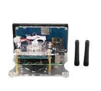 MMDVM Módem de Voz Digital Placa de Punto de Acceso Pantalla de 3,5 Pulgadas de Alto Rendimiento Puerto Ethernet WLAN Interconexión dúplex Simple para Entusiastas de la