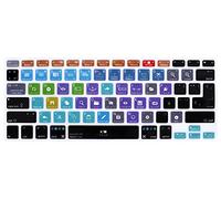 MMDW Ableton Live Shortcuts - Funda de silicona para MacBook Pro de 13 pulgadas, 15 pulgadas, 17 pulgadas, diseño de teclado para MacBook Old Air de 13 pulgadas, diseño de teclado europeo/EE. UU
