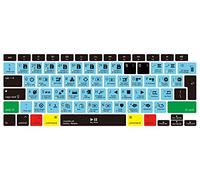 MMDW DaVinci Resolve A2179 Funda de teclado de silicona para MacBook Air de 13 pulgadas con Touch ID A2337 M1 chip europeo (no apto para versión 2018-2019)