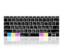 MMDW Funda protectora de silicona para teclado Logic Pro X Shortcuts para MacBook Pro de 13 pulgadas A1708 A1988 (no Touch Bar 2018 2017 2016) MacBook de 12 pulgadas A1534 (2015) y A1931 (2018) EE. UU.