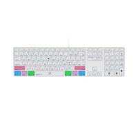 MMDW Logic Pro X - Funda protectora de silicona para teclado iMac G6 con cable de aluminio MB110B/B (A1243)