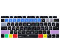MMDW Logic Pro x Shortcuts - Funda para teclado compatible con MacBook Air 2018 [13,3 pulgadas A1932 con pantalla Retina y Touch ID], protector suave de silicona, versión de Estados Unidos y UE