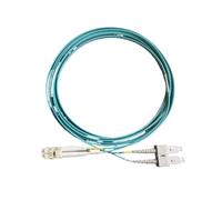 MMFURHHAY Cable de conexión de fibra óptica OM3 de 300 cm, LC/UPC-SC/UPC LSZH, convertidor dúplex multimodo, FTTH, cable de extensión de 1,8 mm