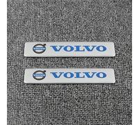 MMHGFIR Coche Insignia Pegatina, para Volvo Autoadhesivo Letras Pegatina,Metál Logotipo Insignia Frontal Coche,Guardabarros Accesorios para carrocería,A