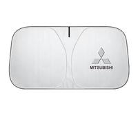 MMHGFIR Coche Lunas Delanteras Parasoles para Mitsubishi Eclipse Cross PHEV 2021, Evita Arañazos Parasol Plegable Protección UV Paraguas,Accesorio Plegable Portáti,B