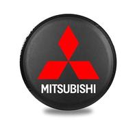 MMHGFIR Coches Rueda de Repuesto Cubierta, para Mitsubishi Montero Montero Sport Impermeable Prueba de Polvo Protección Ruedas Neumático Bolsa de Almacenamiento Accesorios,18inch