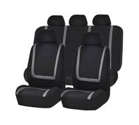MMHGFIR Fundas Asientos Coche para MG ZS 2017-2022 2023 2024 Cómodo y Transpirable Cuero Delanteros Y Traseros Impermeable Juegos Cubreasientos Protector,A