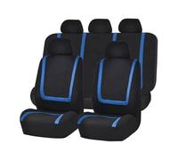 MMHGFIR Fundas Asientos Coche para Mitsubishi Colt CZ3 Cómodo y Transpirable Cuero Delanteros Y Traseros Impermeable Juegos Cubreasientos Protector,C