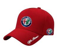 MMHGFIR Gorra de béisbol para Alfa Romeo Giulia Stelvio Transpirable Run Cap,Gorra de béisbol Unisex Ajustable Sombrero con Visera, B