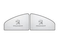 MMHGFIR parasoles Coche Laterales, para Peugeot 3008 2019-2023 Parasol de Coche Bebé,Coche Bloque de Rayos UV Protección Privacidad Parasoles,Front 2pcs