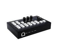 MMHHHG Convertidores de vídeo, Conmutador de cámara de Video 4K de 4 Canales for transmisión en, 4 x, USB 3.0, conmutador de grabación de Video for cámara, PC, OSD, OBS(HD HDMI)