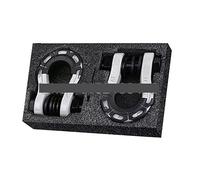 MMHHHG Enganches de Remolque, 3/4 ”2 Uds Tipo U Resistente Gota Forjada Grillete De Anillo En D Gancho En U Cuerda De Remolque Grillete De Coche SUV Remolque Enganche De Rescate(Bianco)