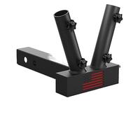 MMHHHG Enganches de Remolque, Soporte De Poste De Bandera De Montaje De Enganche Asta De Bandera Universal For Receptor Estándar Apto For Camión SUV RV Pickup Soportes De Enganche De Remolque