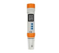 MMHHHG Probador de Agua, Medidor de PH de PH-200 Digital COM-100 medidor de Temperatura EC TDS con función de calibración automática probador de Pluma de Calidad del Agua PH(HM PH-200)