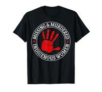 MMIW Mano Roja de Concientización sobre Mujeres Indígenas Desaparecidas y Asesinadas Camiseta