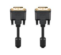 AK DVI 113-15 - Cable DVI para monitor DVI de 24+1 conectores, enlace doble, 15