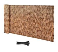 MMleYN Rollos De Cerca De Caña 50cm 60cm 70cm 80cm 90cm 100cm 110cm 120cm 130cm 140cm Valla De Caña Respetuoso Del Medio Ambiente Pantalla De Valla De Privacidad De Bambú Para Jardín, Villa, Planta, P