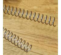 MMLFX 1 muelle de compresión fino y flexible de acero inoxidable, diámetro de alambre de 1 mm (5-14) mm de diámetro de salida x 1000 mm de longitud (tamaño : 1 x 6 x 1000 mm)