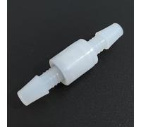 MMLFX 5pcs 1/4 "6.2mm PVDF Válvula de retención de plástico/válvula de una Manera de ozono/válvula de no Retorno for Aceite de Agua de Aire/válvula de retención de Resorte con presión