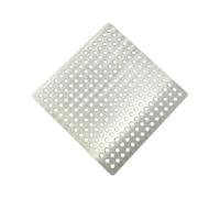 MMLFX Herramienta de baño 1pc Accesorios de baño Drenaje de Ducha Tapa Cuadrada Fregadero Filón de desagüe de Piso Filtro de Cabello (Color : 12.5cm)