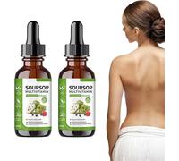 MMLLAOSW Gotas líquidas de guanábana, Gotas de guanábana orgánica 100% Pura, Gotas de extracto Natural de guanábana, fácil de Absorber, promueve la Salud