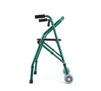 MMM El anciano plegable Walking Aid con asiento Tablero de cuatro patas Trazo de recuperación Walker Walking Aid Caminante (color : B)