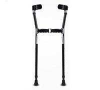 MMM Ligero Axilla ajustable debajo de las muletas del brazo, telescópico antideslizante Walker- 1 par Caminante