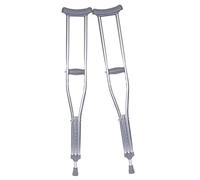 MMM@ Muletas ligeras de aluminio Axilla, altura ajustable antideslizante Adulto Walker- 1 par Caminante