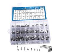 MMOBIEL 1080pcs Tornillos y Tuercas de Acero Inoxidable Tornillos con Cabeza de Vaso Hexagonal Tuercas y Arandelas M2 M3 M4 Cabeza de Vaso Hexagonal Incluyendo Llaves