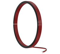 MMOBIEL 22 AWG Cable Eléctrico Paralelo - 22 Gauge 5m / 16.4ft - Cable Cobre Estañado - 2 Conductores de Alambre para Alambre de Automoción - Led Tiras, Audio/Altavoz de Alambre, Lámparas