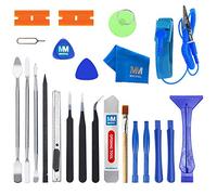 MMOBIEL 23 en 1 Kit Herramientas para reparación y Apertura de Moviles Tabletas y Otros, Juego con Pulsera antiestática.