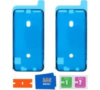 MMOBIEL 2X Adhesivos internos precortados y Impermeables para Pantalla LCD Compatible con iPhone X - 5,8 Pulgadas